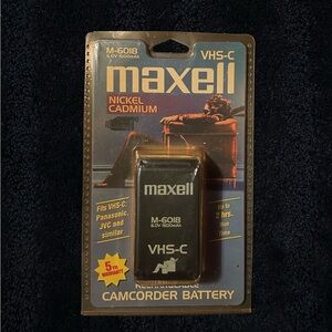 Maxell VHS-C Camcorder Battery